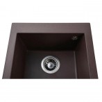 Гранітна мийка Quadro Brown