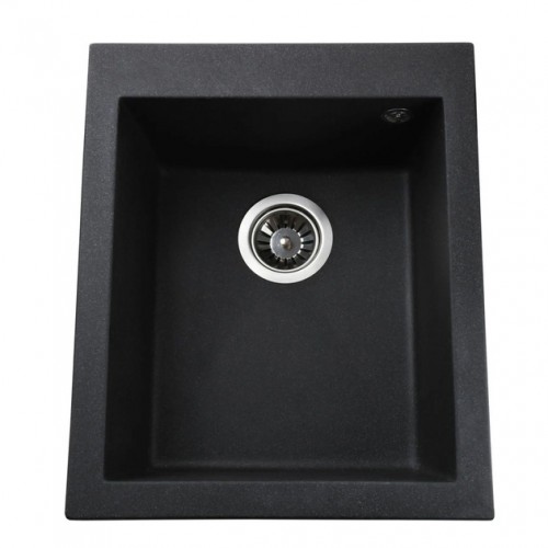 Гранітна мийка Quadro Graphit