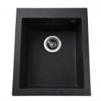 Гранитная мойка Quadro Graphit