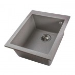 Гранітна мийка Quadro Gray Stone