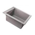 Гранітна мийка Quadro Gray Stone