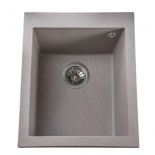 Гранитная мойка Quadro Gray Stone