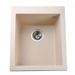 Гранітна мийка Quadro Ivory