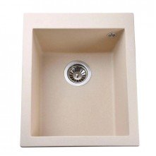 Гранітна мийка Quadro Ivory