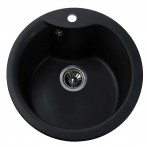 Гранітна мийка Rondo Black