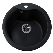 Гранітна мийка Rondo Black