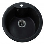 Гранитная мойка Rondo Black