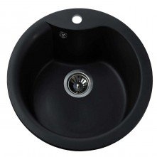 Гранітна мийка Rondo Black