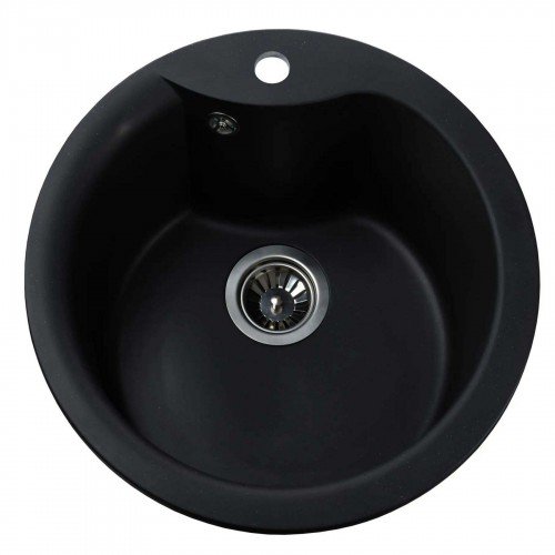 Гранитная мойка Rondo Black