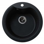 Гранитная мойка Rondo Graphite