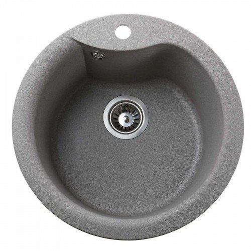 Гранитная мойка Rondo Gray Stone