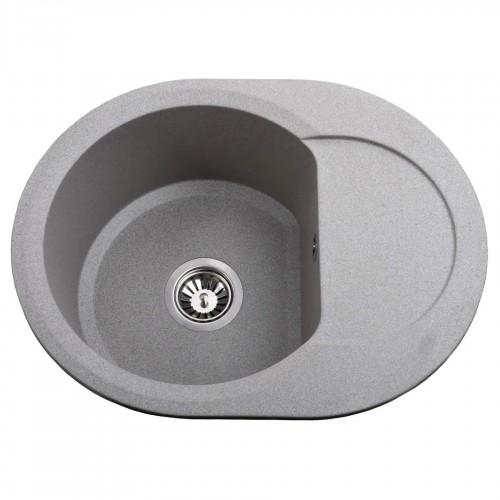 Гранітна мийка Round Gray Stone