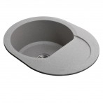 Гранітна мийка Round Gray Stone