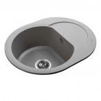 Гранітна мийка Round Gray Stone