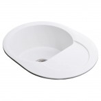 Гранітна мийка Round White