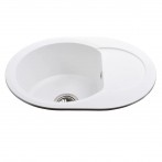 Гранітна мийка Round White