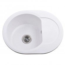 Гранітна мийка Round White