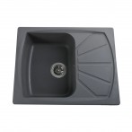 Гранітна мийка Tera Metallic Gray