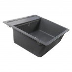 Гранітна мийка Venice Metallic Gray