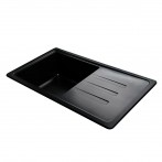 Гранітна мийка Verona Black