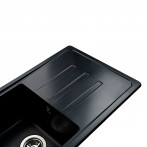 Гранітна мийка Verona Black