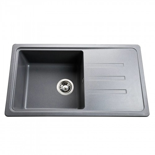 Гранітна мийка Verona Metallic Gray