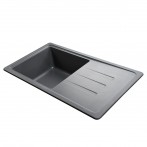 Гранітна мийка Verona Metallic Gray