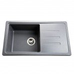 Гранитная мойка Telma Metallic Gray