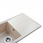 Гранітна мийка Verona Ivory