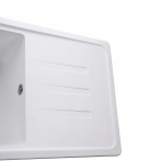 Гранітна мийка Verona White