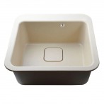 Гранітна мийка Viktoria Ivory