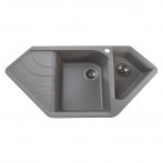 Гранітна мийка Zegna Gray Stone