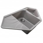 Гранітна мийка Zegna Gray Stone