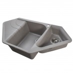 Гранітна мийка Zegna Gray Stone