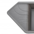 Гранітна мийка Zegna Gray Stone