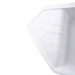 Гранітна мийка Zegna White