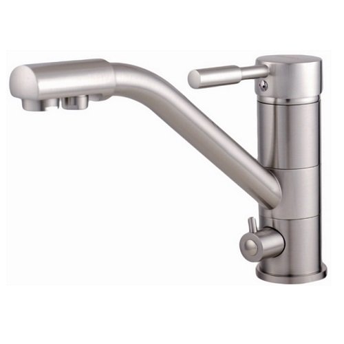СМЕСИТЕЛЬ КУХОННЫЙ GLOBUS GLLR 0555 STST LAZER D40 45-47