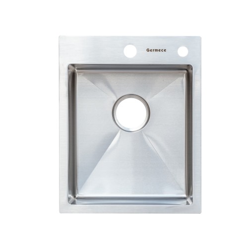 Мийка Platinum Handmade 40*50/220 (товщина 3,0/1,5 корзина та дозатор в комплекті)