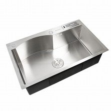 Мийка Platinum Handmade 75*46/230 (з підставкою для ножів)