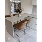 Столешница из искусственного камня Metallic Black